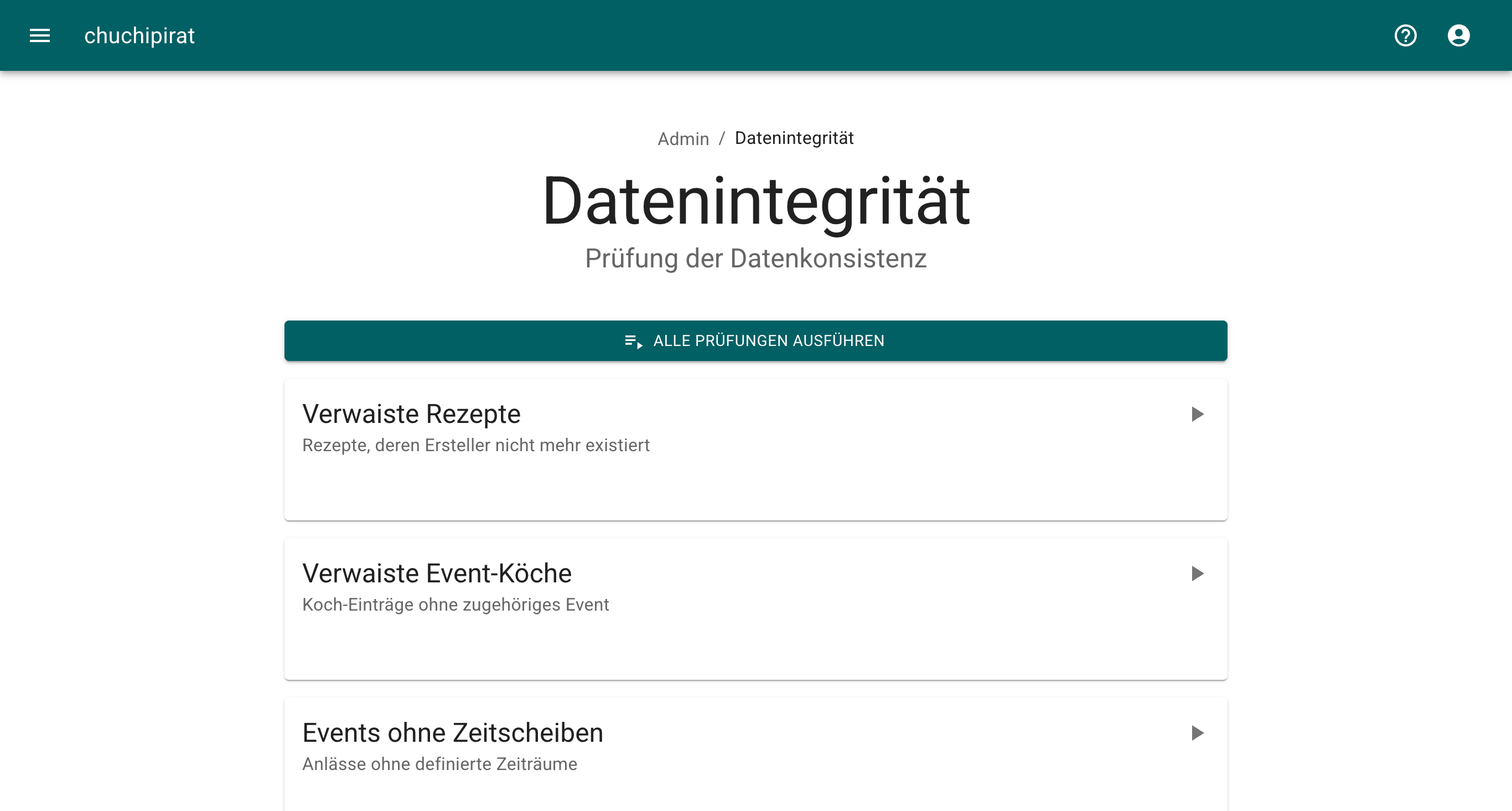 Datenintegrität