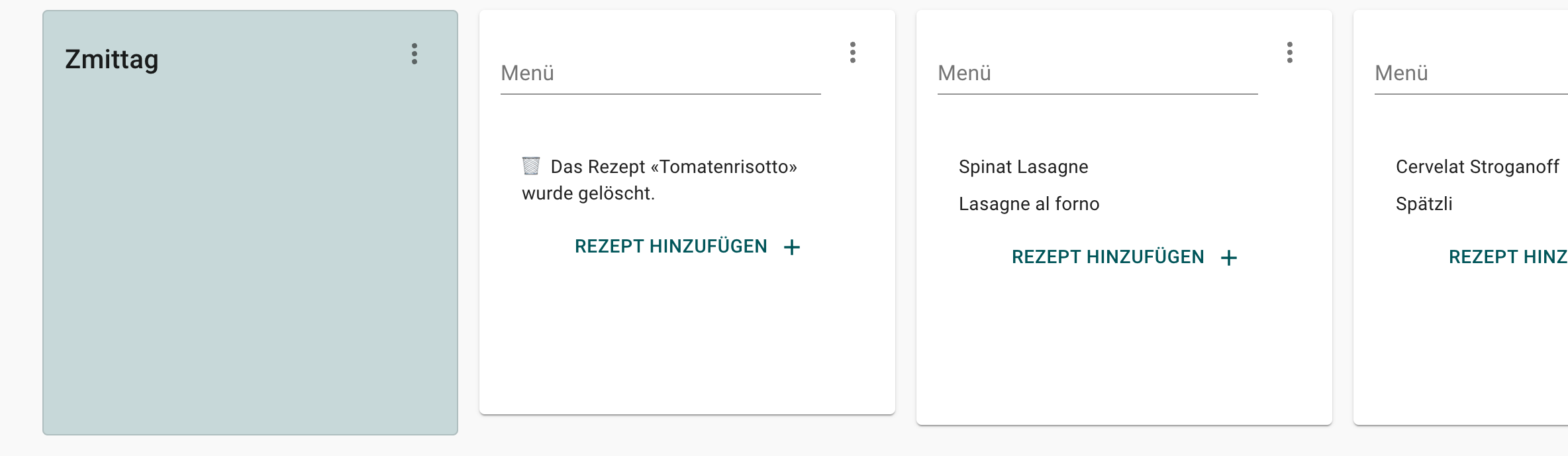 Gelöschtes Rezept