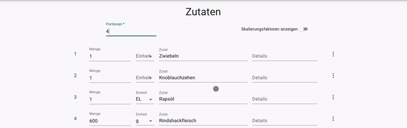 Abschnitt einfügen